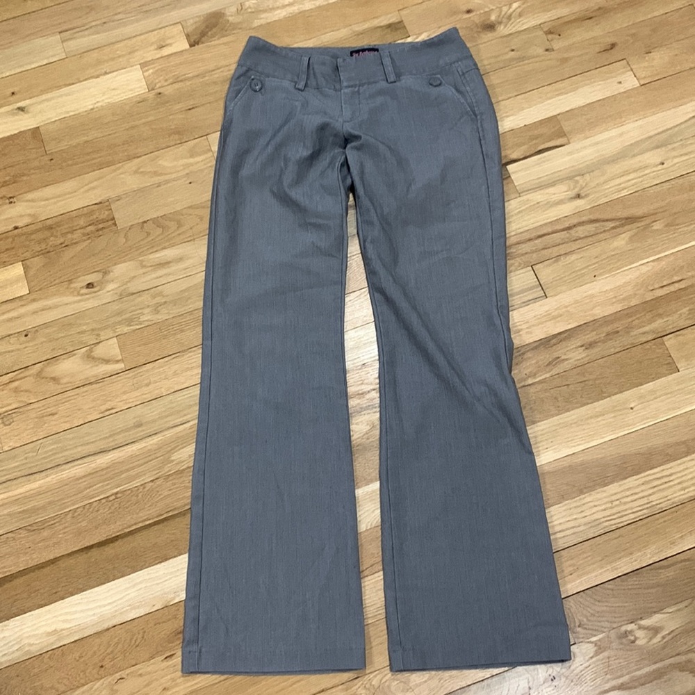 Gray dress pants